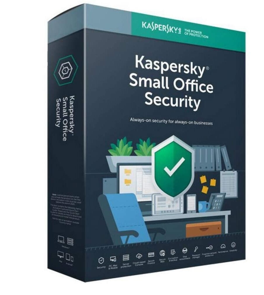 KASPER SMALL OFFICE SECURITY (1 server + 5 postes )