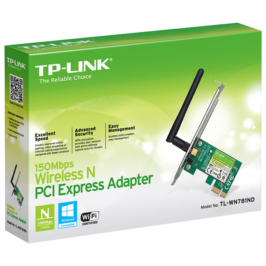 Carte Wifi tp-link TL-WN881ND 300Mbps