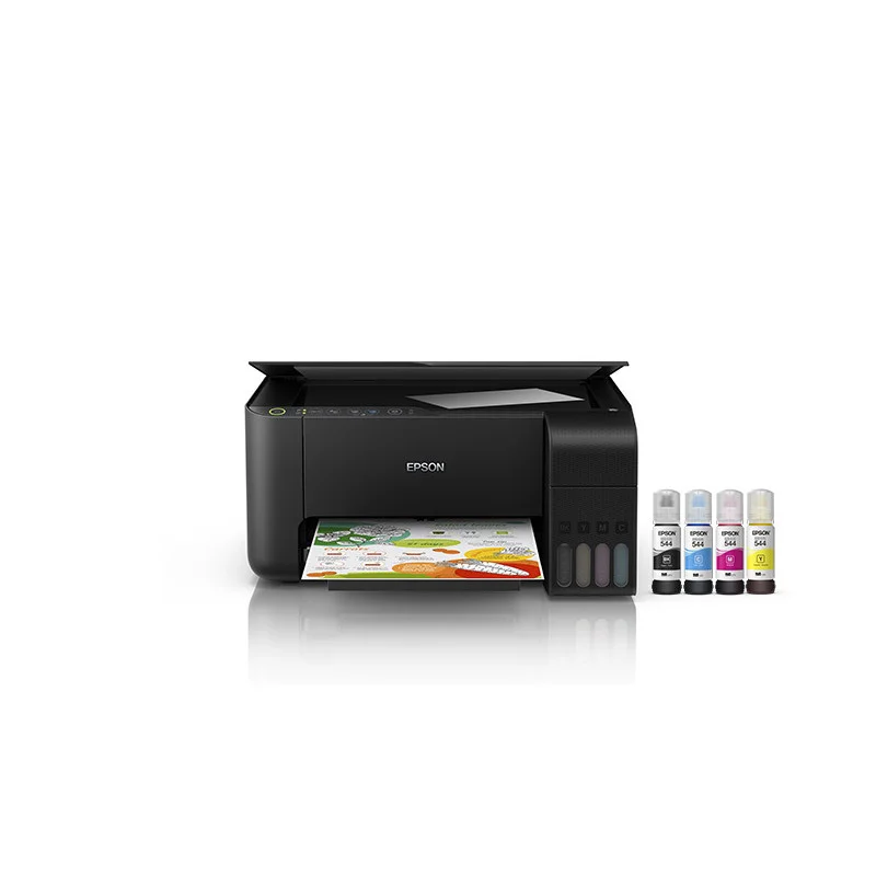 Imprimente Epson Jet d'encre L3250 MFP 3en1 Wifi Couleur A4 33 B&WPPM 15PPMCOL 33 36M