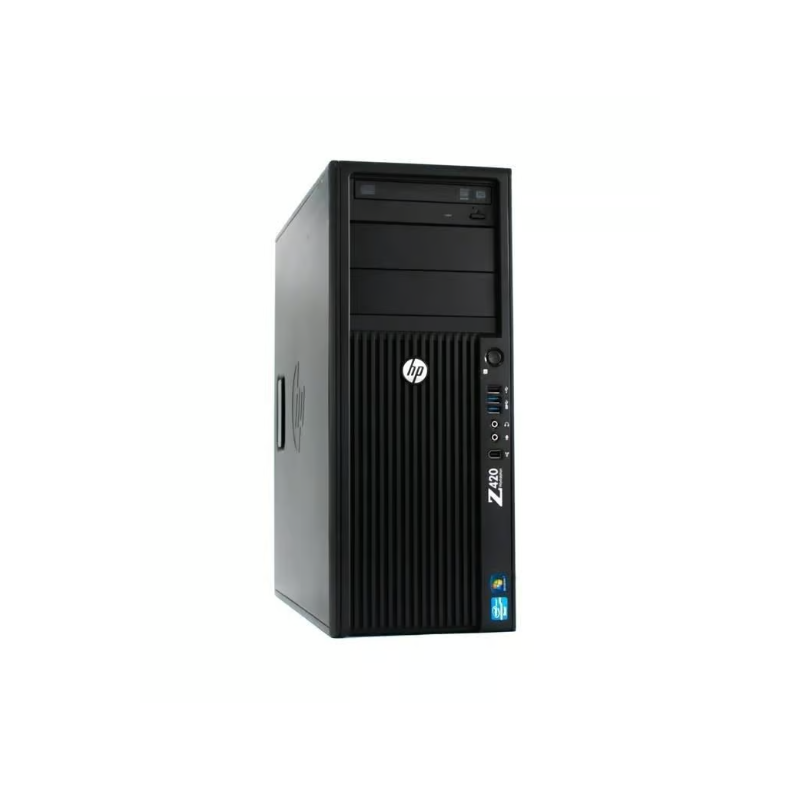 HP Z420 Intel xeon E5-1620-8Go-256Go 