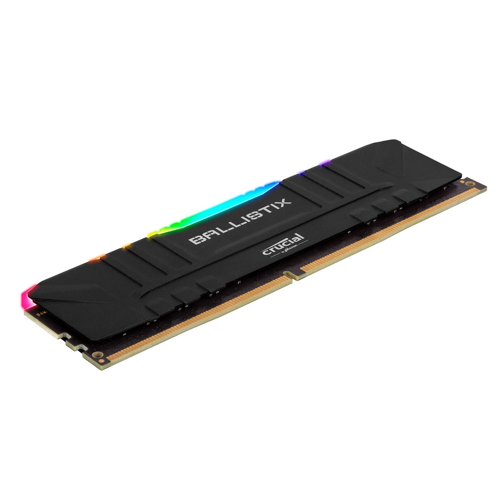 RAM CRUCIAL BALLISTIX DDR4 8 Go 3200MHz NOIR RGB