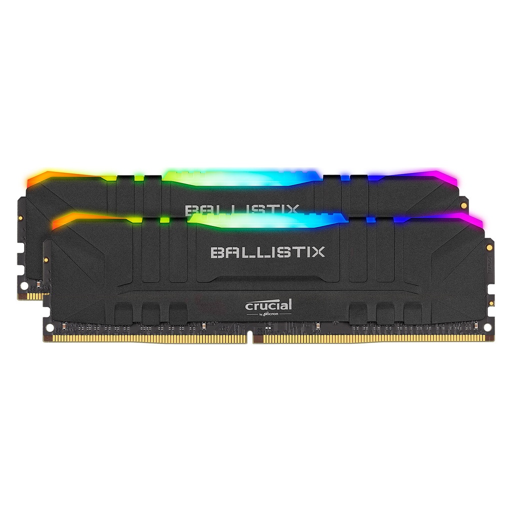 RAM CRUCIAL BALLISTIX DDR4 8 Go 3200MHz NOIR RGB