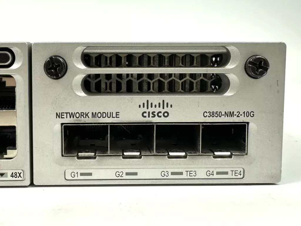 Cisco Catalyst WS-C3850-48P-PoE+ NM-2-10G 