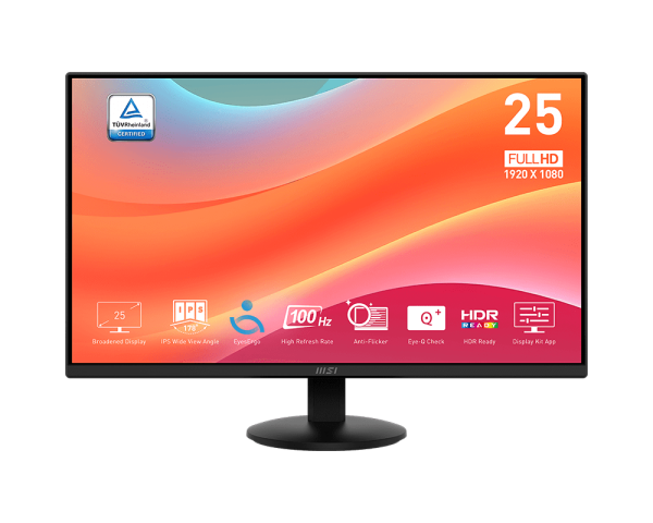 MSI PRO MP252L 24.5" IPS 100Hz