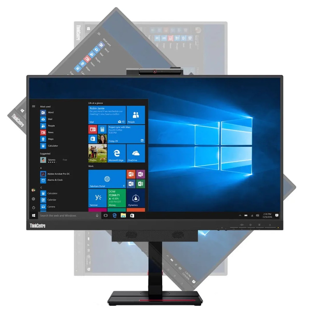 Lenovo ThinkCentre Tiny in One gen4 24 M920Q i5-8eme 8Go 256Go Webcam (Remis à neuf)