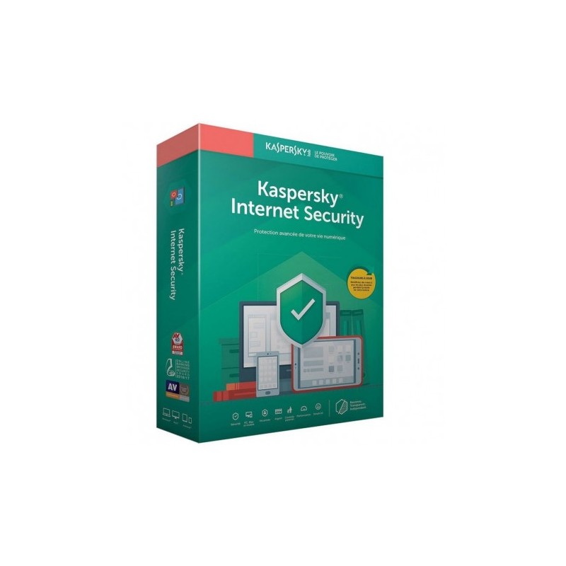 Kaspersky Internet Security 10 Postes 1 an KL19398BKFS-20MAG