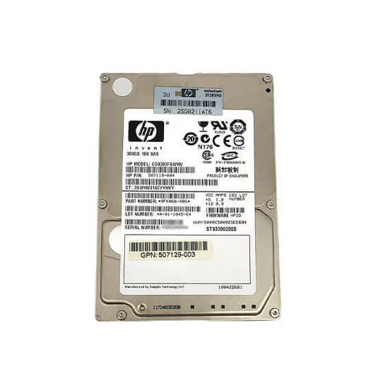 Disque dur 600Go 2.5 SAS 15k HPE NEUF