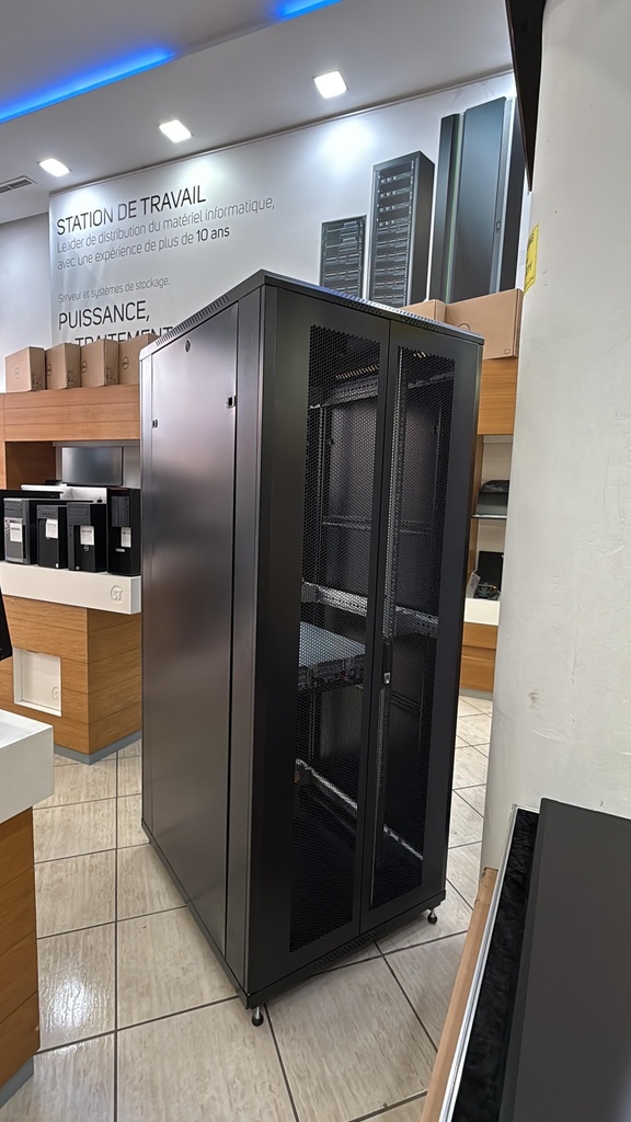 Armoire Réseau 42U – Modèle AS8042 (800×1000 mm)