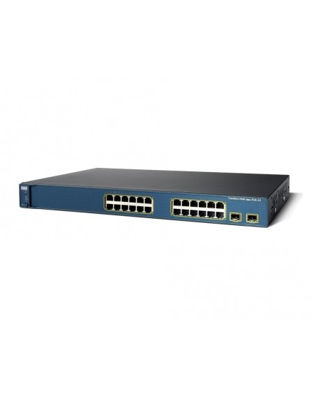 SWITCH CISCO CATALYST 24P 3560G serie POE 4SFP (REMIS A NEUF)