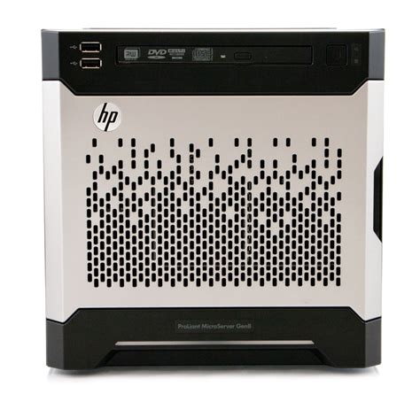 Serveur HP ProLiant MicroServer Gen8 – Intel Core i3-3240 | 16Go RAM | RAID B120i | PSU 150W | 4LFF (Remis à neuf)