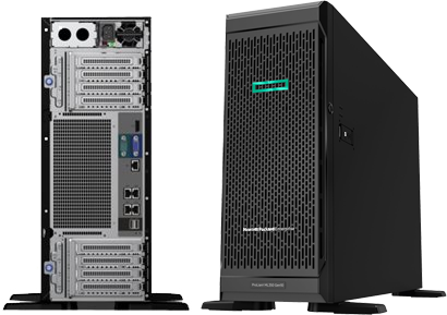 Serveur HPE ProLiant ML350 Gen10 2× Xeon Gold 6154 32 Go RAM