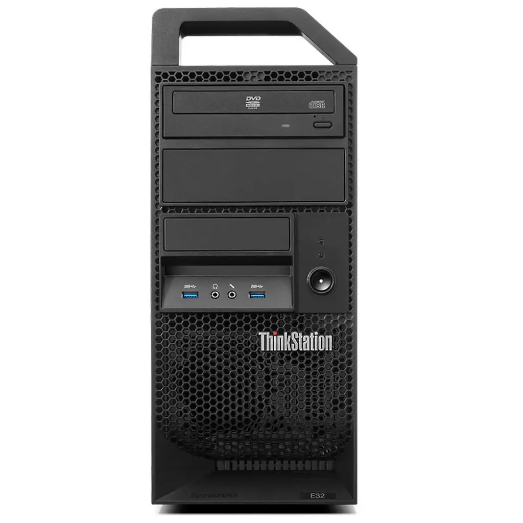 Workstation Lenovo ThinkStation E32 – Intel Core i5-4670 | 8 Go RAM | 256 Go SSD | Remis à neuf