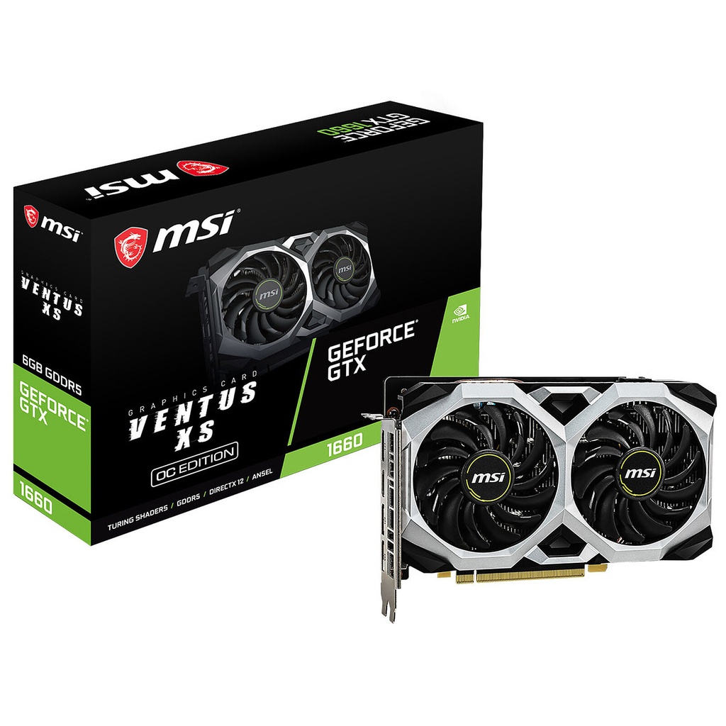 MSI GeForce GTX 1660 VENTUS XS 6G OC