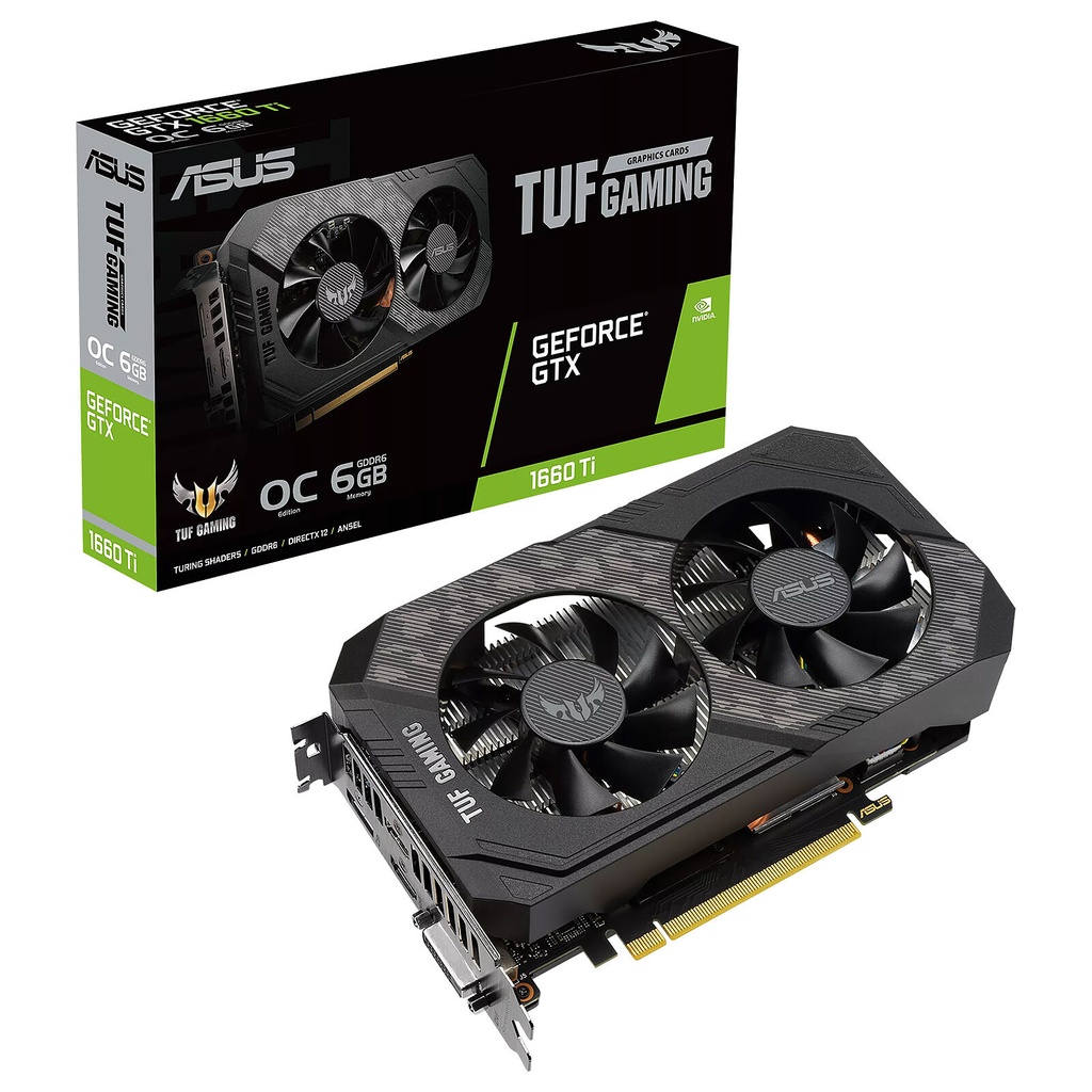 ASUS Geforce GTX 1660 Ti OC EVO 6 Go GDDR7