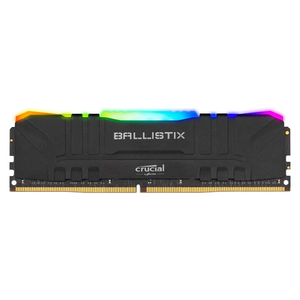 RAM CRUCIAL BALLISTIX DDR4 8 Go 3200MHz NOIR RGB