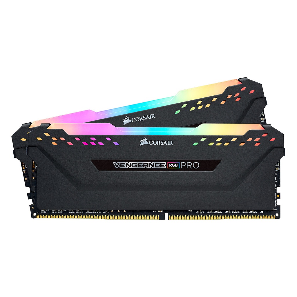 Corsair Vengeance RGB PRO Series 16 Go (2x 8 Go) DDR4 3200 MHz CL16 Noir