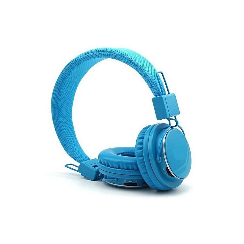 CASQUE SANS FIL WIRELESS SOLID BASS (BLEU)DK182 NEW