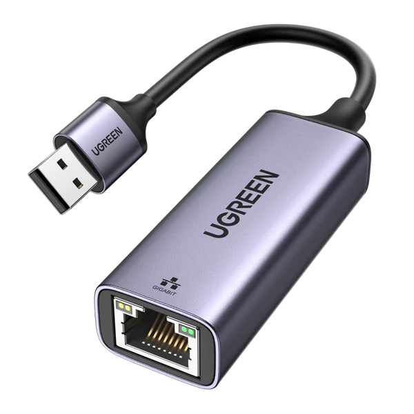 Ugreen Adaptateur Aliminium USB 3.0 to RJ45 GRIS