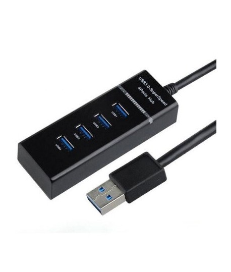 HUB USB 3.0 SUPER SPEED 4 PORTS 30 CM