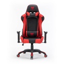 HYBROK CHAISE GAMING DEMON BLACK - RED - HGCDBK-R