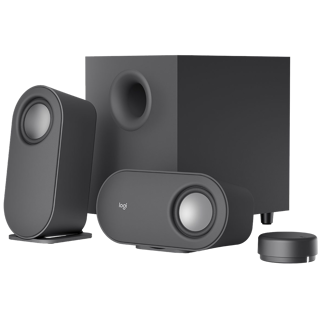 LOGITECH Z407 Bluetooth computer speakers with subwoofer and wireless control - GRAPHITE 12M