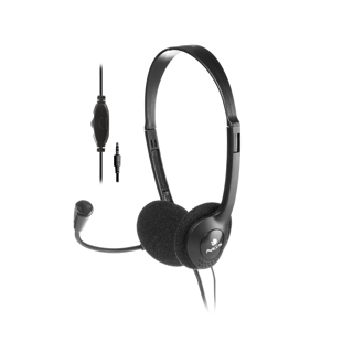 NGS HEADSET WITH VOLUME CONTROL JACK 3,5MM X 1 FORLAPTOPS