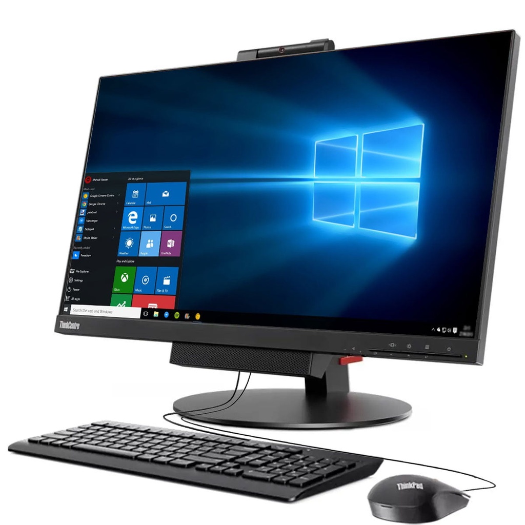 Lenovo Tiny-in-One M920Q 22" i5-8eme 8Go 256Go Webcam HD 720p