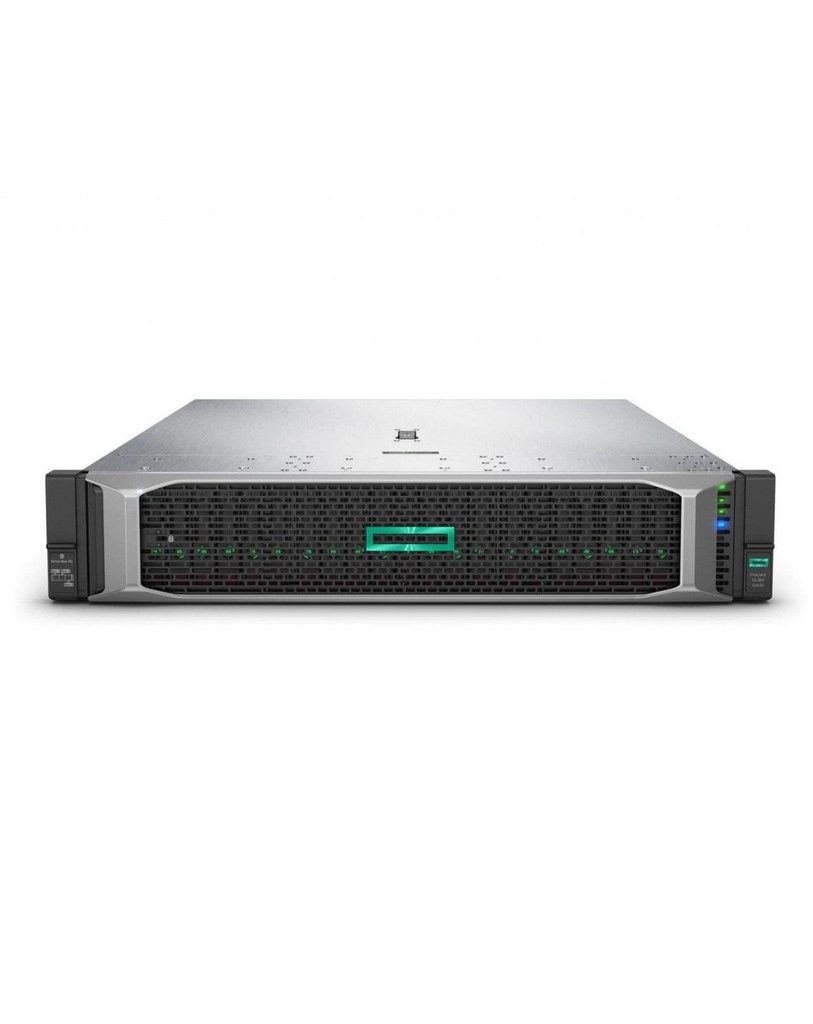 Serveur HPE ProLiant DL380 Gen10 – 2×Xeon Gold 6140 | 64 Go RAM | 16SFF | iLO5 | 1×800W | Kit Rail | Remis à neuf