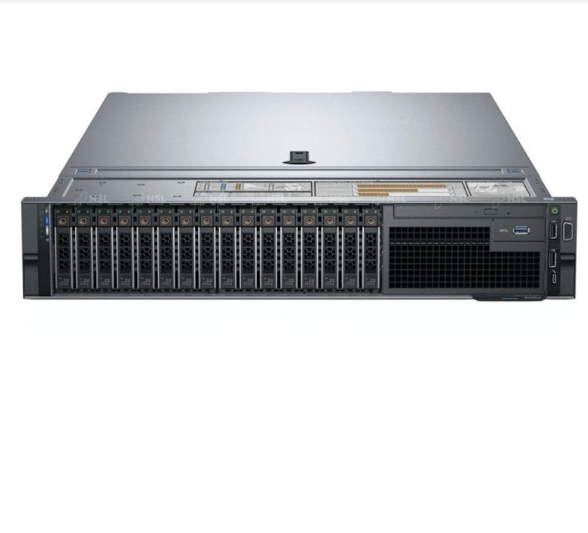 Serveur Dell PowerEdge R740 – 2×Xeon Gold 6140 | 64 Go RAM | 2×1,2 To SAS | RAID H730P Mini | Broadcom 5720 Quad 1Gb | 16SFF | iDRAC9 | 2×1100W | Kit Rails | Remis à neuf