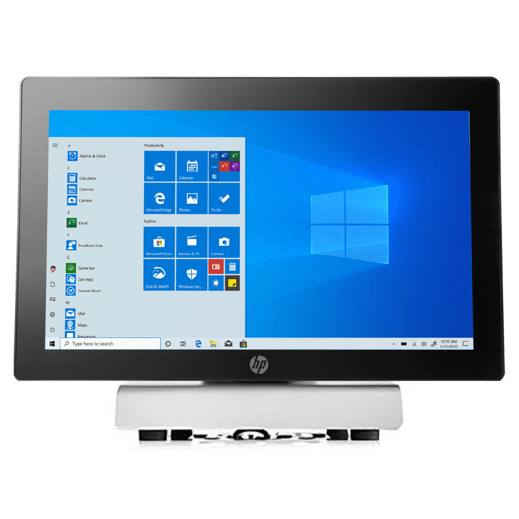 HP RP9 G1 AIO Intel Core i5-6500 8Go 128Go Ecran tactile 15,6" Remis à neuf