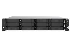 QNAP TS-1273AU-RP – NAS Rack 2U 12 Baies – Ryzen V1500B – 8 Go – Double Alimentation