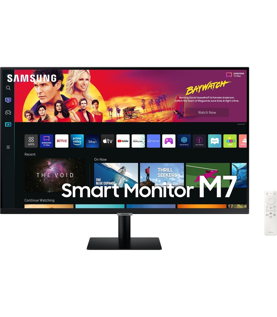 SAMSUNG Moniteur flat 32 4K 4 ms HDMI LS32BM700UMXZN