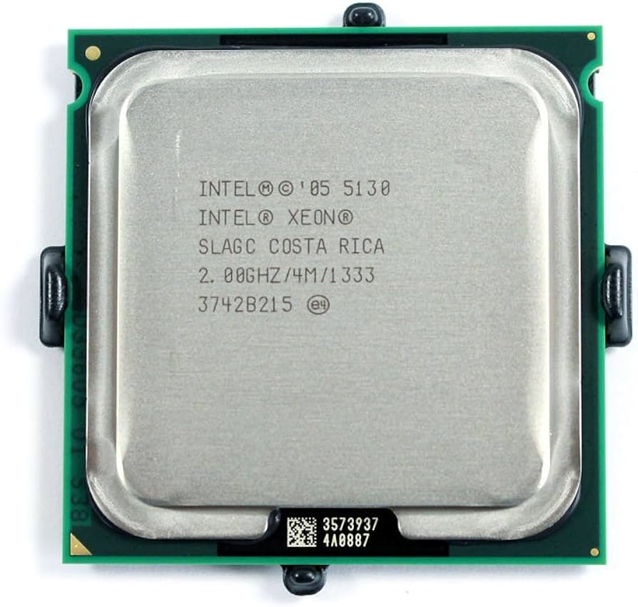 Intel Xeon 5130(2.00 GHz; 2Coeur; 2Thread; 4 Mo)