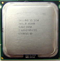 Intel Xeon 5150 (4M Cache, 2.66 GHz, 1333 MHz FSB)
