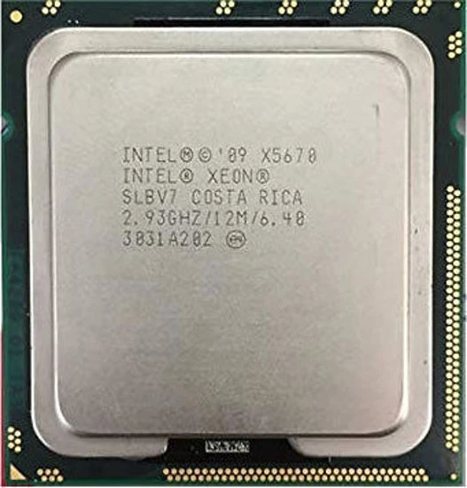 Intel Xeon X5670 (2.93 GHz; 12 M  Coeur; 12 Mo de Cache)