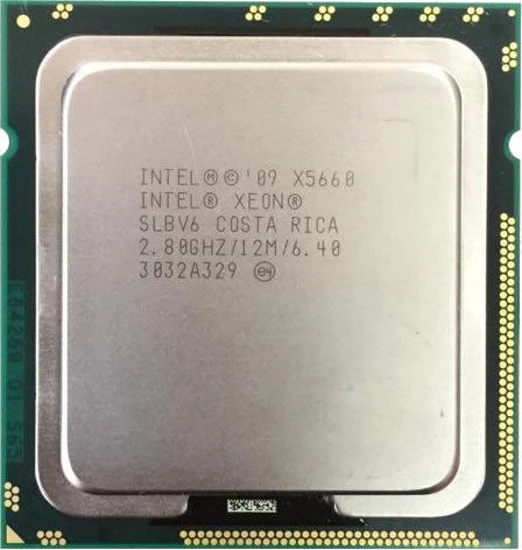 Intel Xeon X5660(2.80 up to 3.20 GHz; 6Coeur; 12Thread; 12 Mo)