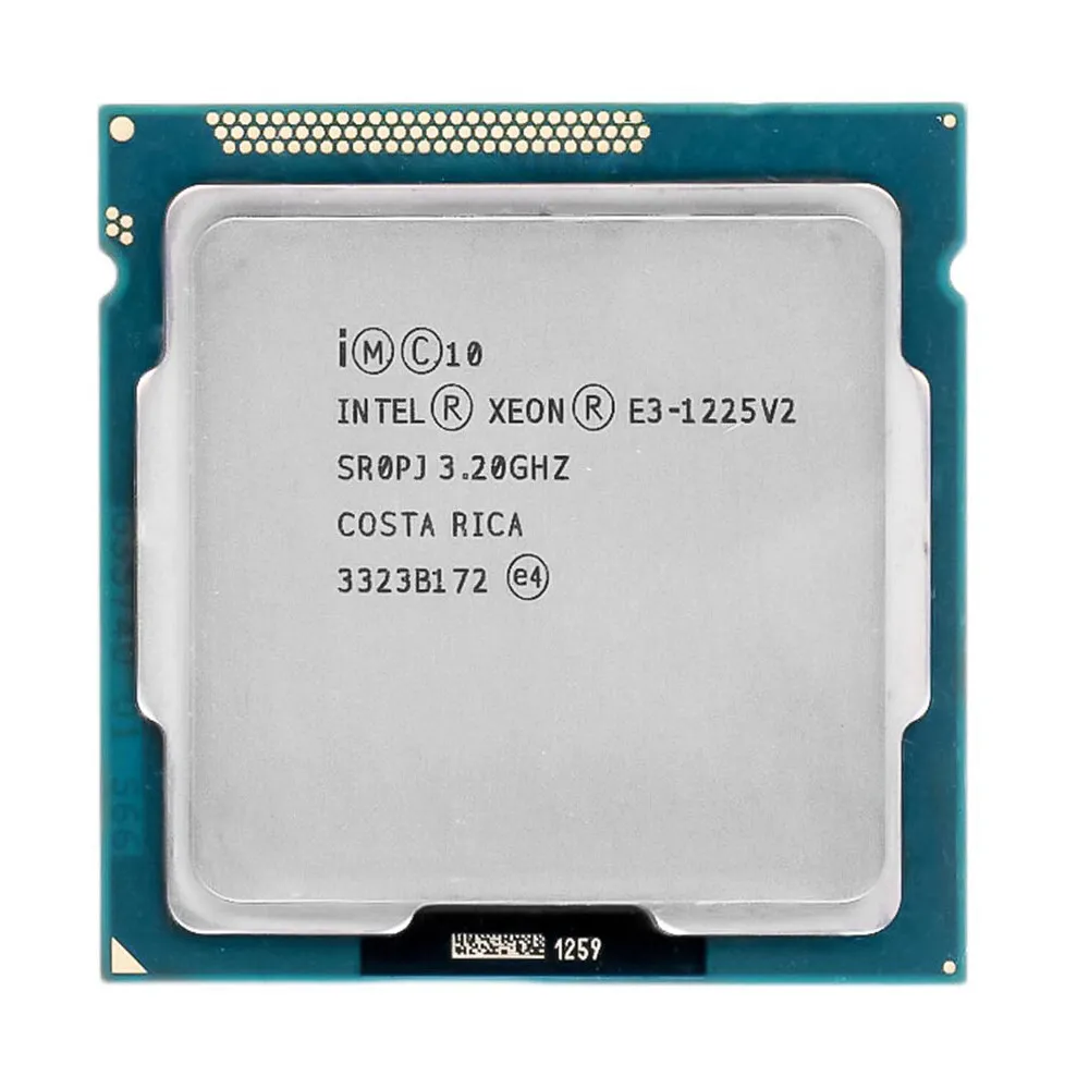 Intel Xeon E3-1225 V2(3.20 up to 3.60 GHz; 4Coeur; 4Thread; 8 Mo)