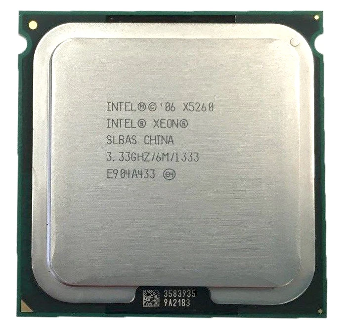 Intel Xeon X5260 (3.33 GHz; 4Coeur; 4Thread; 6 Mo)