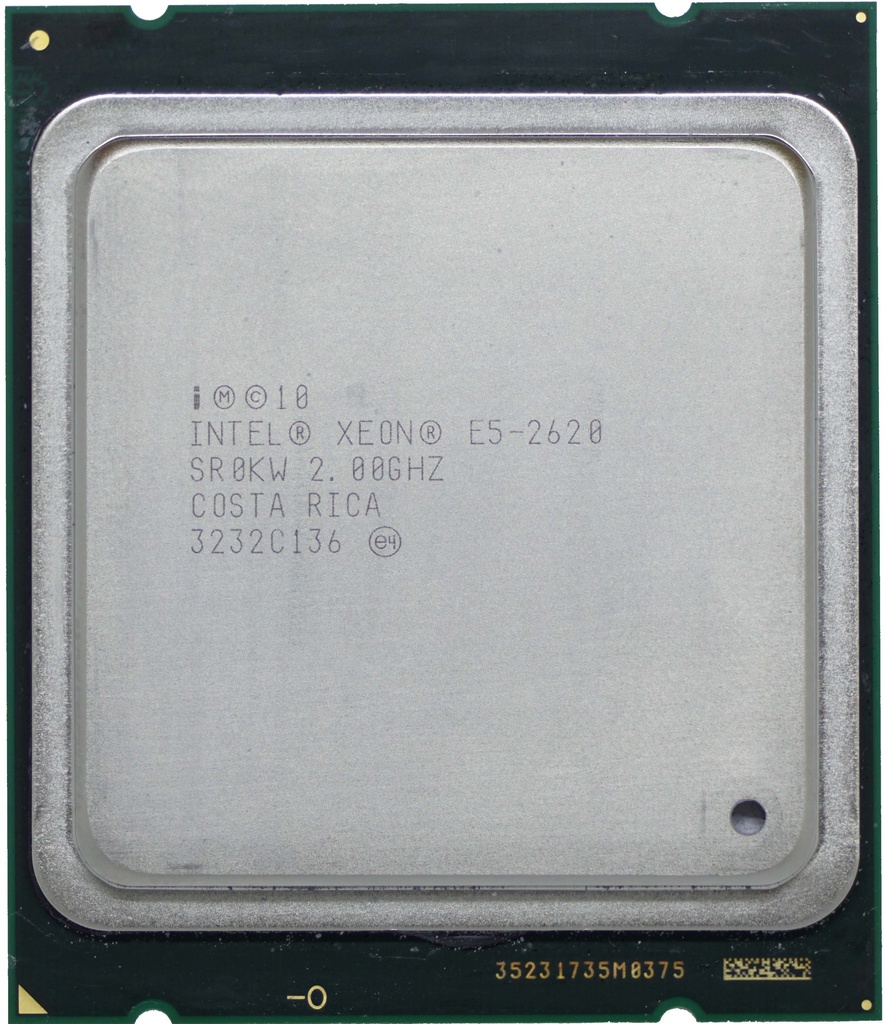 Intel Xeon E5-2620 V1(2.00 up to 2.50 GHz; 6Coeur; 12Thread; 15 Mo)