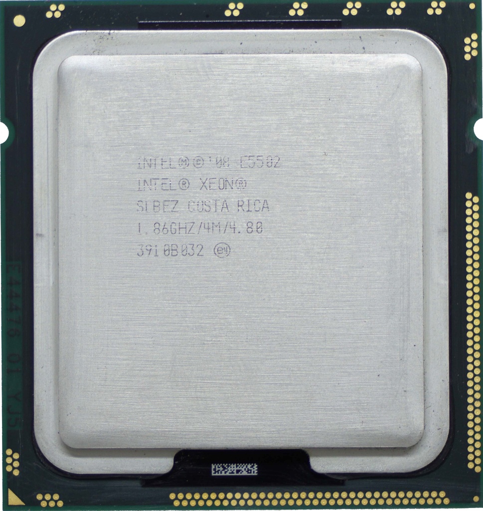 Intel Xeon E5502(1.86 GHz; 2Coeur; 2Thread; 4 Mo)