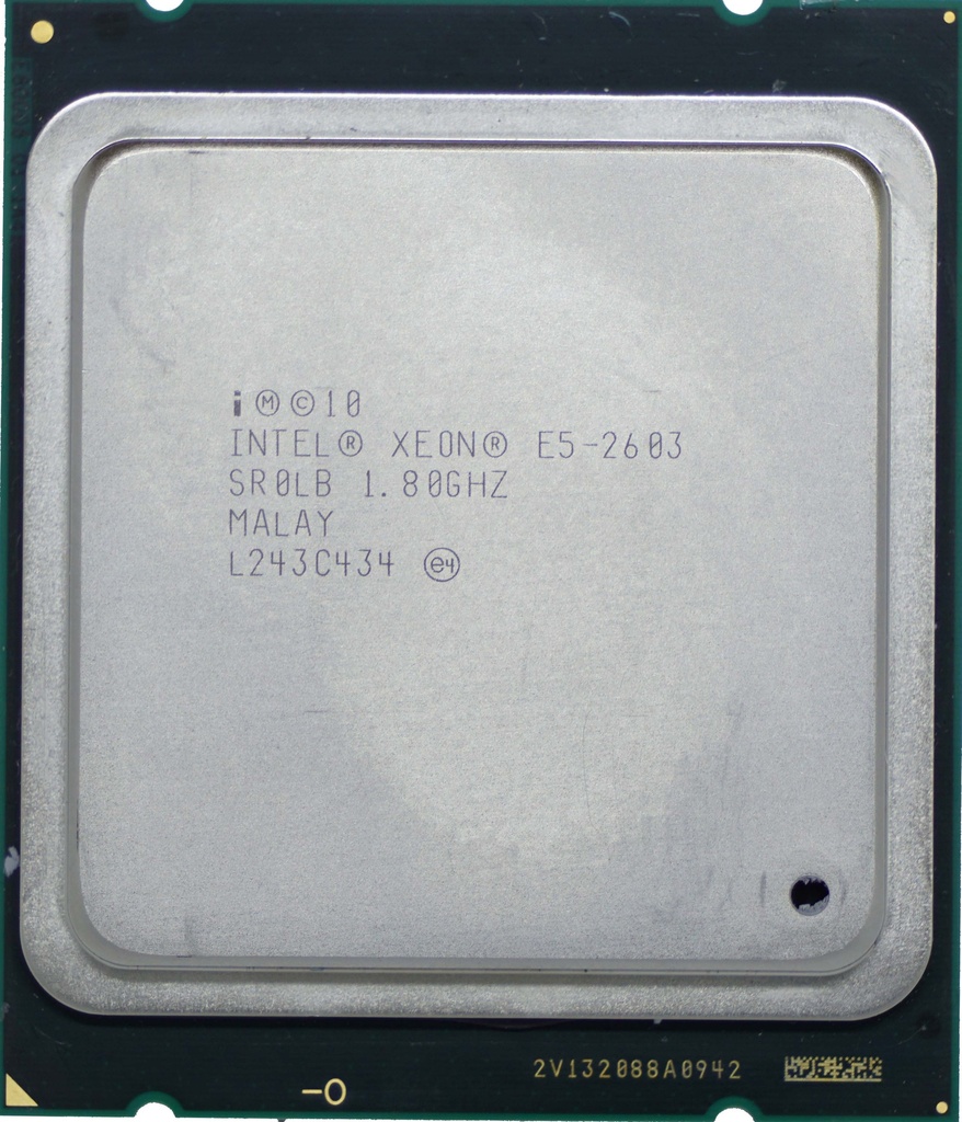 Intel Xeon E5-2603 V1(1.80 GHz; 4Coeur; 4Thread; 10 Mo)