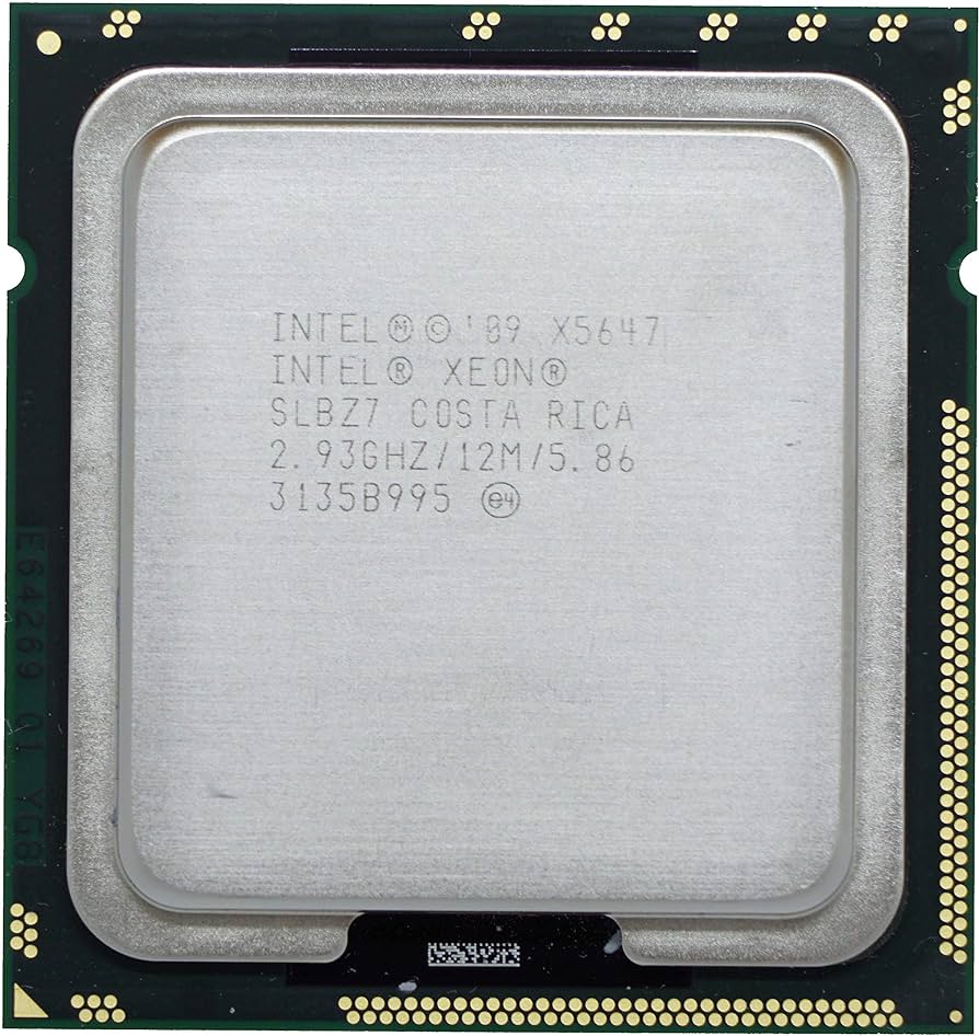 Intel Xeon X5647(2.93 up to 3.20 GHz; 4Coeur; 8Thread; 12 Mo)