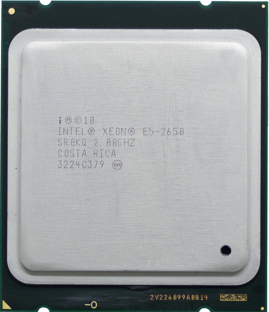 Intel Xeon E5-2650 V1(2.00 up to 2.80 GHz; 8Coeur; 16Thread; 20 Mo)