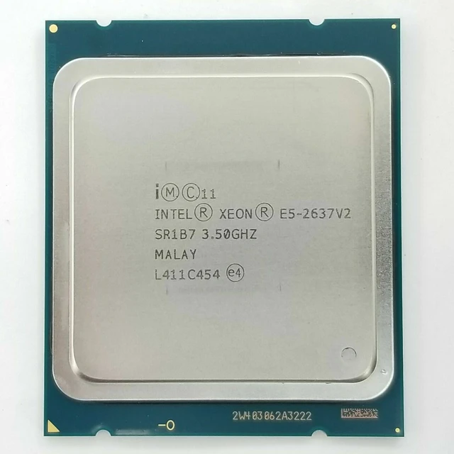 Intel Xeon E5-2637 V2 (3.50 up to 3.80 GHz; 4Coeur; 8Thread; 15 Mo)