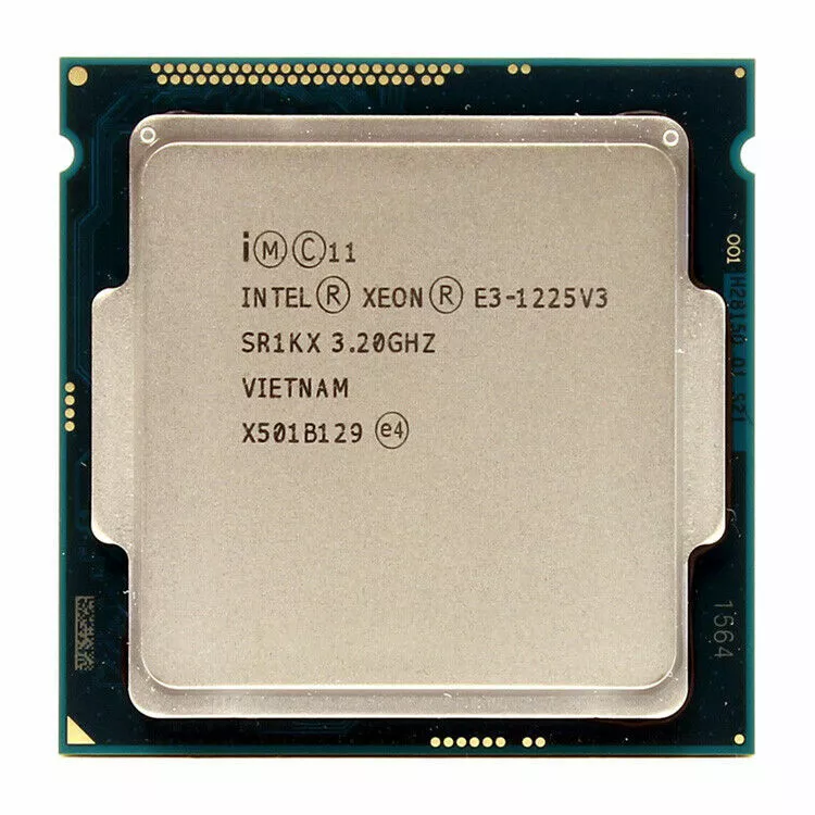 Intel Xeon Processeur E3-1225 V3(3,20 GHz, 4 Coeurs, 8 MB SmartCache)