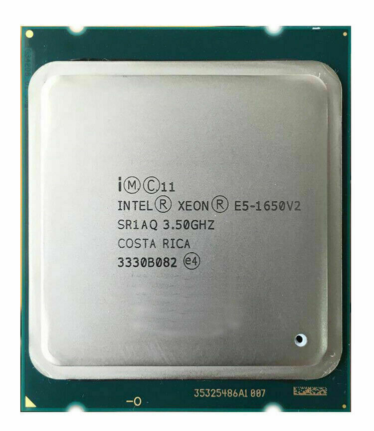 Intel Xeon E5-1650 V2 (3.50 up to 3.90 GHz; 6Coeur; 12Thread; 12 Mo)