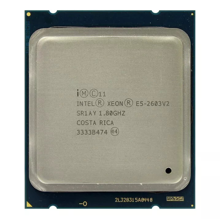 Intel Xeon E5-2603 V2(1.80 GHz; 4Coeur; 4Thread; 10 Mo)