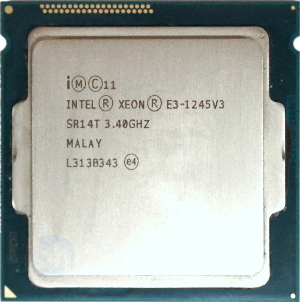Intel Xeon E3-1245 V3 (3,40 GHz, 4 Core; 8Threads, 8 MB SmartCache)
