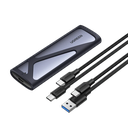Ugreen Boitier disque dur externe Nvme/M2 SATA SSD