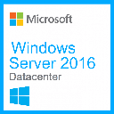 Microsoft Windows Server 2016 DataCenter 16 Cores. ( TICKET )